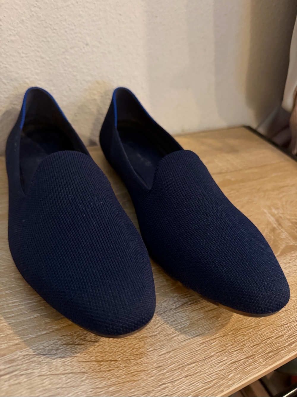 Rothy’s Navy Almond Loafer